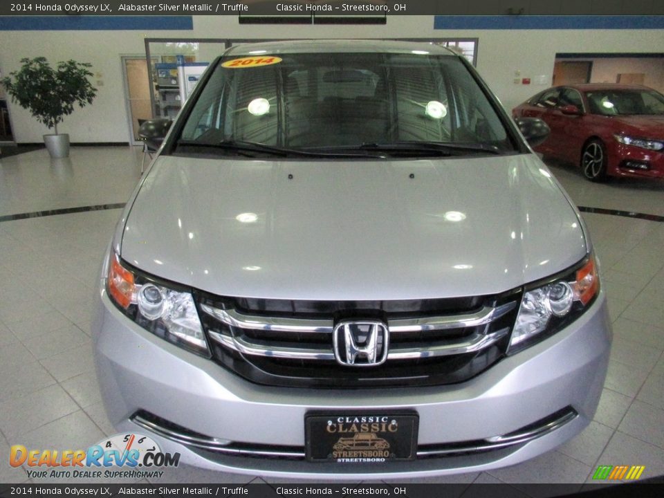 2014 Honda Odyssey LX Alabaster Silver Metallic / Truffle Photo #2