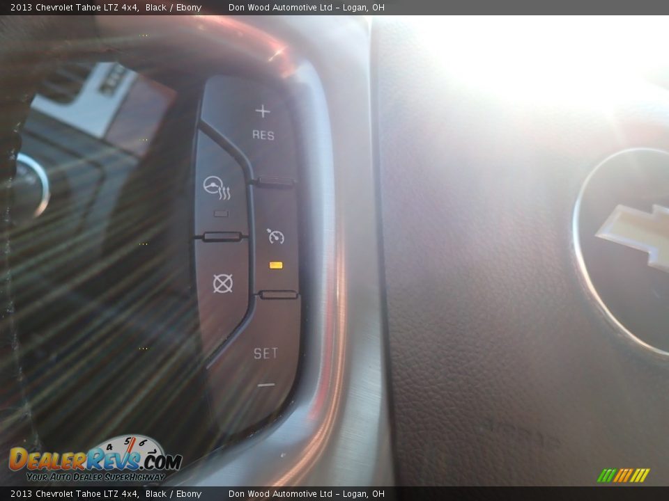 2013 Chevrolet Tahoe LTZ 4x4 Black / Ebony Photo #30