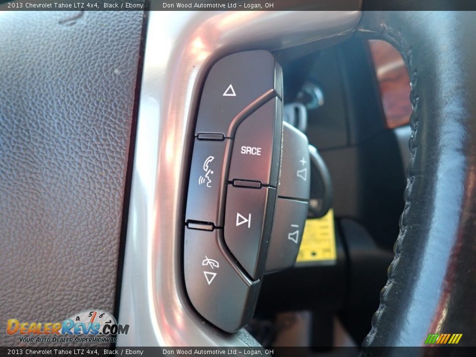 2013 Chevrolet Tahoe LTZ 4x4 Black / Ebony Photo #31