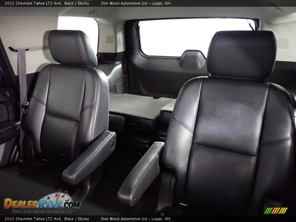 2013 Chevrolet Tahoe LTZ 4x4 Black / Ebony Photo #36