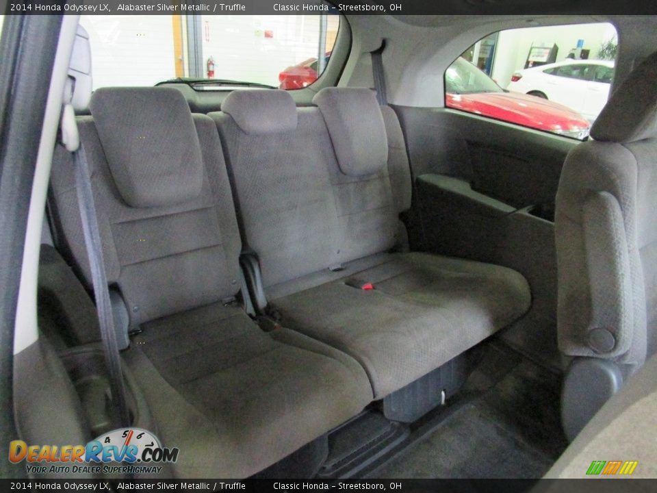 2014 Honda Odyssey LX Alabaster Silver Metallic / Truffle Photo #19
