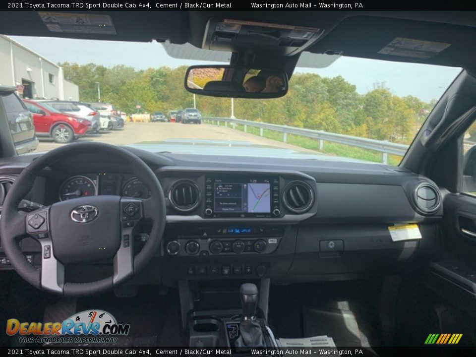 2021 Toyota Tacoma TRD Sport Double Cab 4x4 Cement / Black/Gun Metal Photo #3