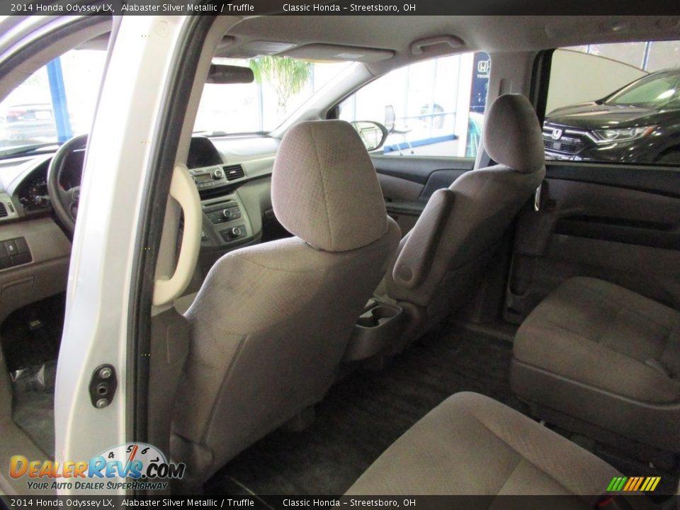 2014 Honda Odyssey LX Alabaster Silver Metallic / Truffle Photo #22