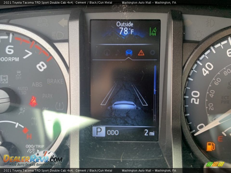 2021 Toyota Tacoma TRD Sport Double Cab 4x4 Cement / Black/Gun Metal Photo #5