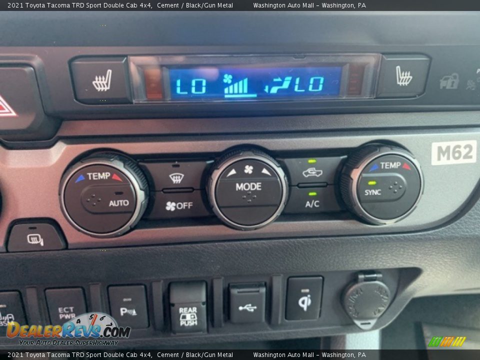 Controls of 2021 Toyota Tacoma TRD Sport Double Cab 4x4 Photo #10