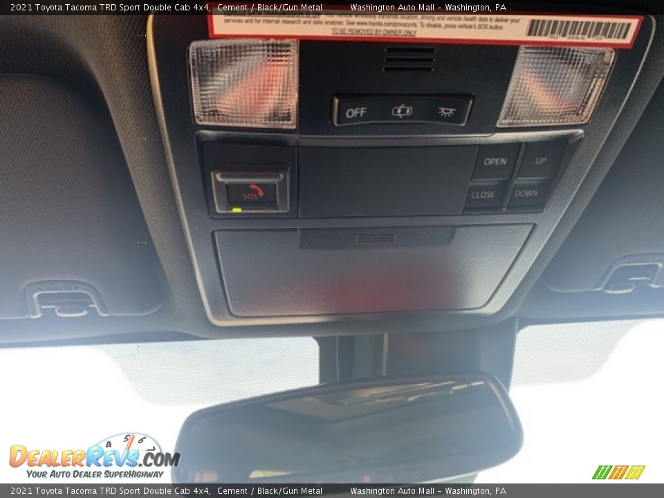 2021 Toyota Tacoma TRD Sport Double Cab 4x4 Cement / Black/Gun Metal Photo #19