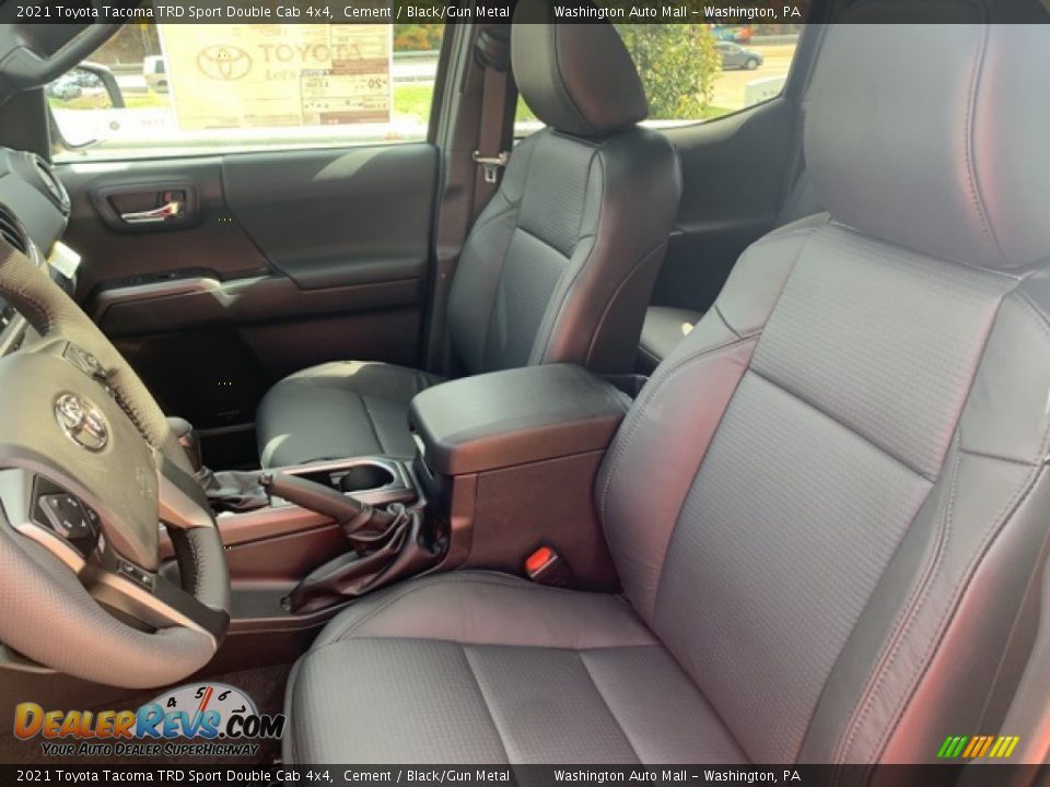 Front Seat of 2021 Toyota Tacoma TRD Sport Double Cab 4x4 Photo #21