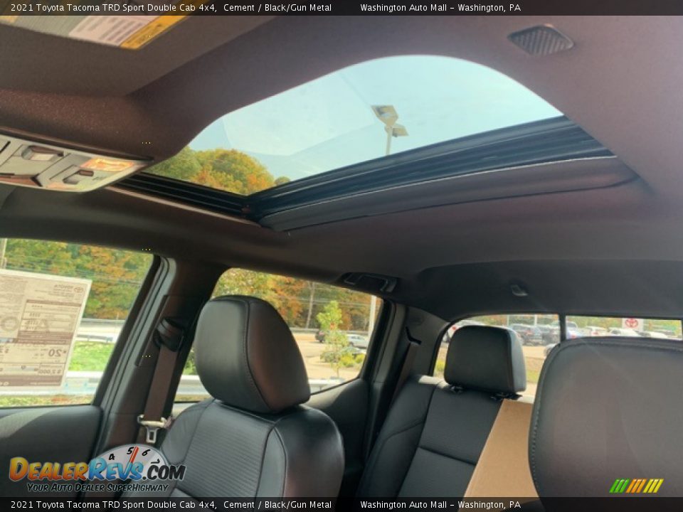 2021 Toyota Tacoma TRD Sport Double Cab 4x4 Cement / Black/Gun Metal Photo #22
