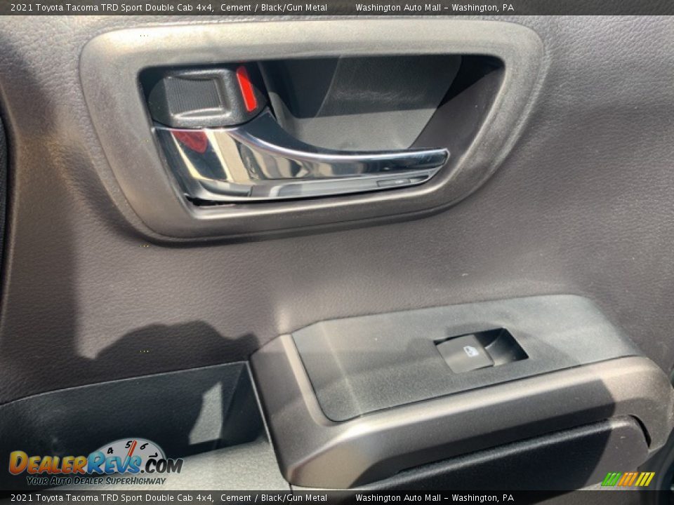 2021 Toyota Tacoma TRD Sport Double Cab 4x4 Cement / Black/Gun Metal Photo #25