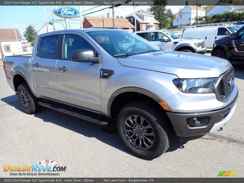 Front 3/4 View of 2020 Ford Ranger XLT SuperCrew 4x4 Photo #8