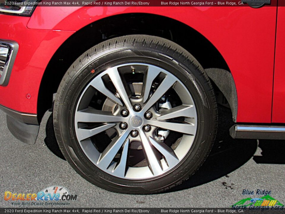 2020 Ford Expedition King Ranch Max 4x4 Rapid Red / King Ranch Del Rio/Ebony Photo #9