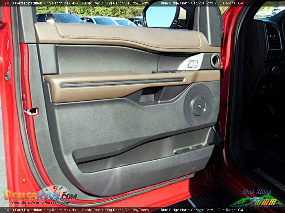 2020 Ford Expedition King Ranch Max 4x4 Rapid Red / King Ranch Del Rio/Ebony Photo #10