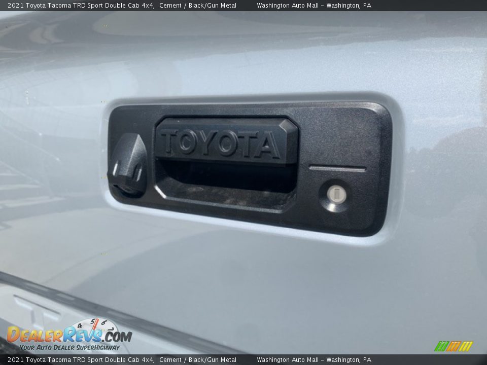 2021 Toyota Tacoma TRD Sport Double Cab 4x4 Cement / Black/Gun Metal Photo #32