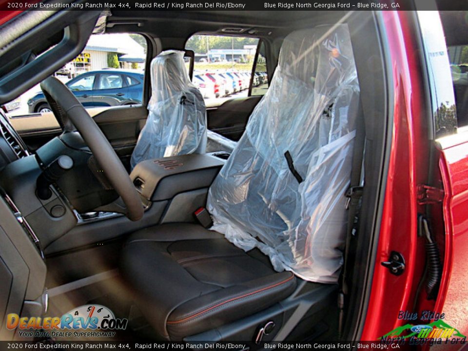 2020 Ford Expedition King Ranch Max 4x4 Rapid Red / King Ranch Del Rio/Ebony Photo #11