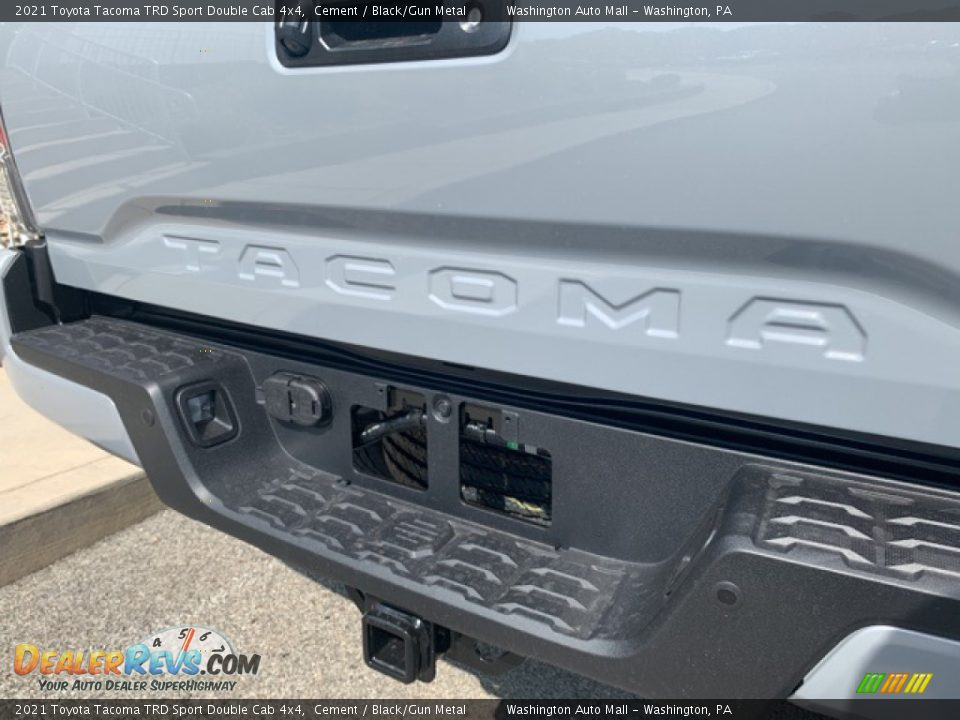 2021 Toyota Tacoma TRD Sport Double Cab 4x4 Cement / Black/Gun Metal Photo #33