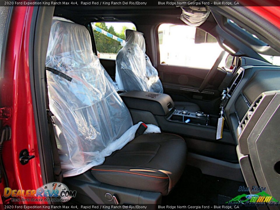 2020 Ford Expedition King Ranch Max 4x4 Rapid Red / King Ranch Del Rio/Ebony Photo #12