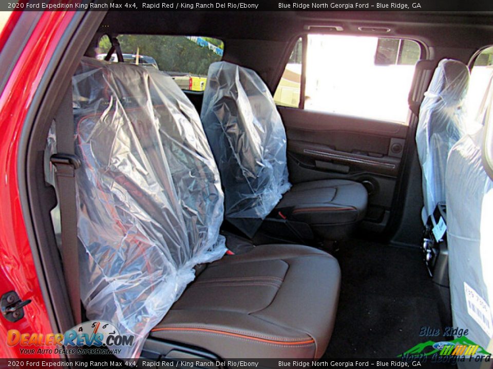 2020 Ford Expedition King Ranch Max 4x4 Rapid Red / King Ranch Del Rio/Ebony Photo #13