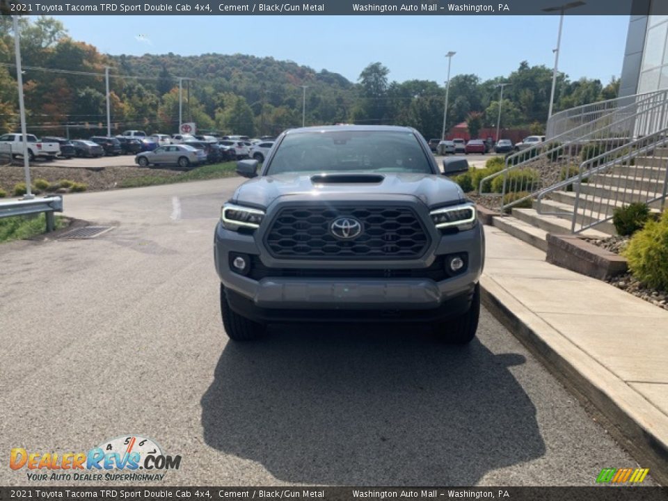 2021 Toyota Tacoma TRD Sport Double Cab 4x4 Cement / Black/Gun Metal Photo #36