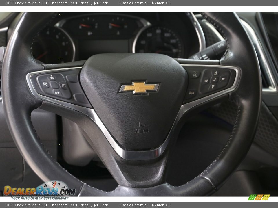 2017 Chevrolet Malibu LT Iridescent Pearl Tricoat / Jet Black Photo #7