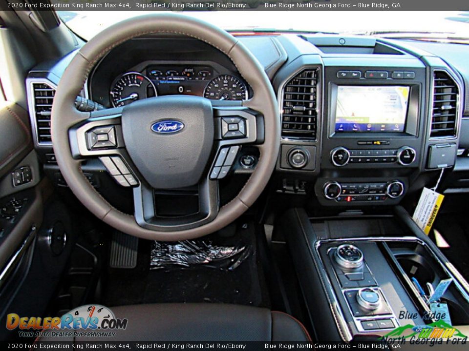 2020 Ford Expedition King Ranch Max 4x4 Rapid Red / King Ranch Del Rio/Ebony Photo #17