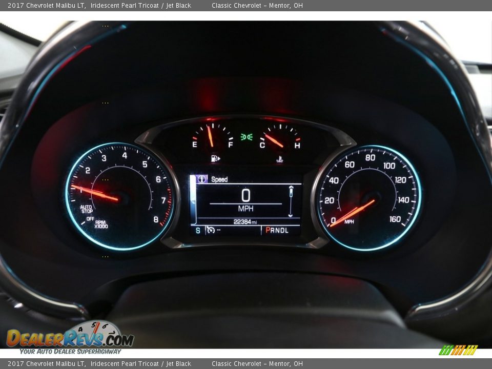 2017 Chevrolet Malibu LT Iridescent Pearl Tricoat / Jet Black Photo #8