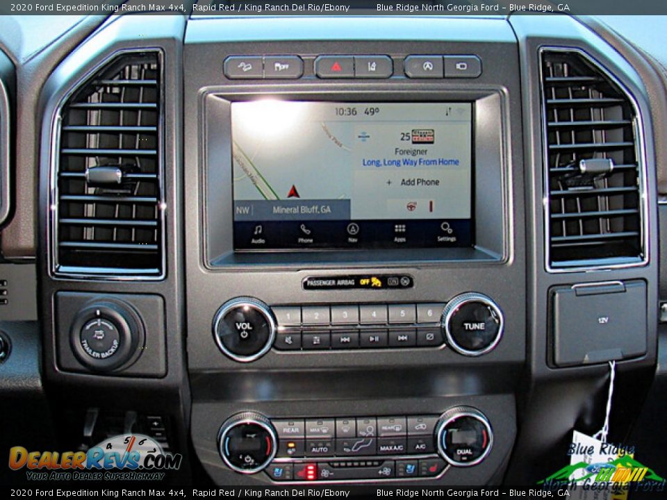 2020 Ford Expedition King Ranch Max 4x4 Rapid Red / King Ranch Del Rio/Ebony Photo #20