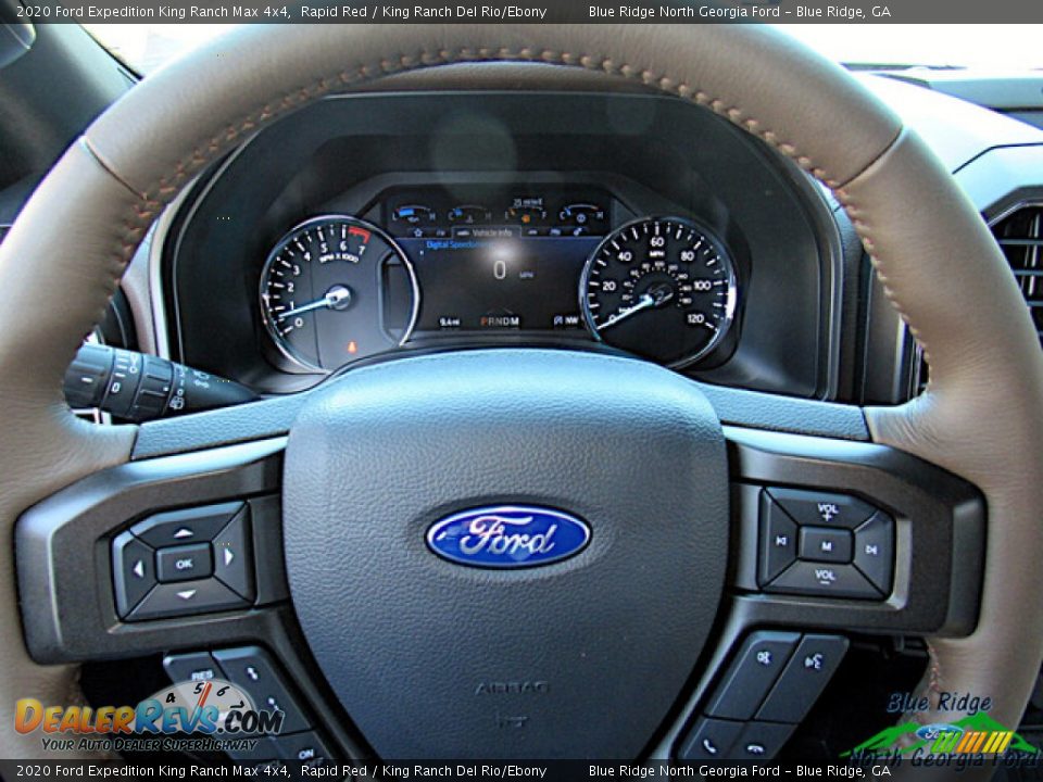 2020 Ford Expedition King Ranch Max 4x4 Rapid Red / King Ranch Del Rio/Ebony Photo #21
