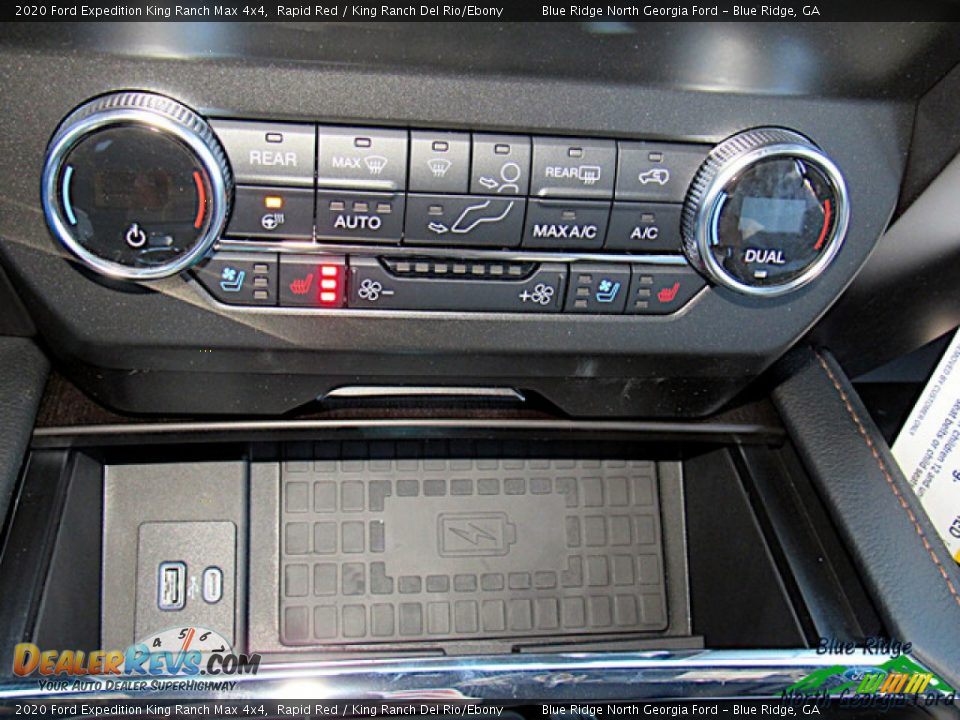 2020 Ford Expedition King Ranch Max 4x4 Rapid Red / King Ranch Del Rio/Ebony Photo #27