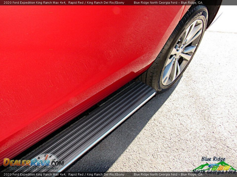 2020 Ford Expedition King Ranch Max 4x4 Rapid Red / King Ranch Del Rio/Ebony Photo #31
