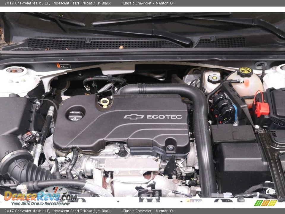 2017 Chevrolet Malibu LT Iridescent Pearl Tricoat / Jet Black Photo #23