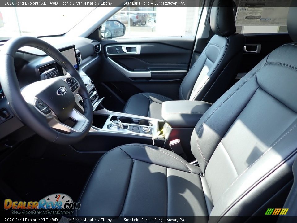 Front Seat of 2020 Ford Explorer XLT 4WD Photo #11