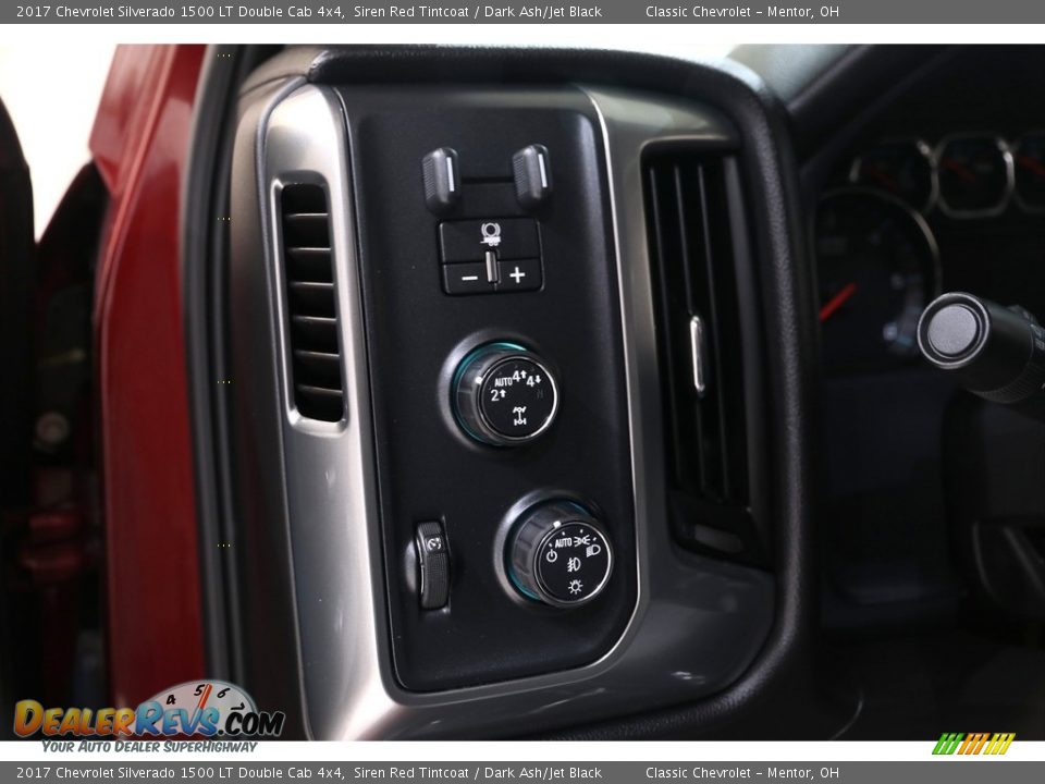 2017 Chevrolet Silverado 1500 LT Double Cab 4x4 Siren Red Tintcoat / Dark Ash/Jet Black Photo #5