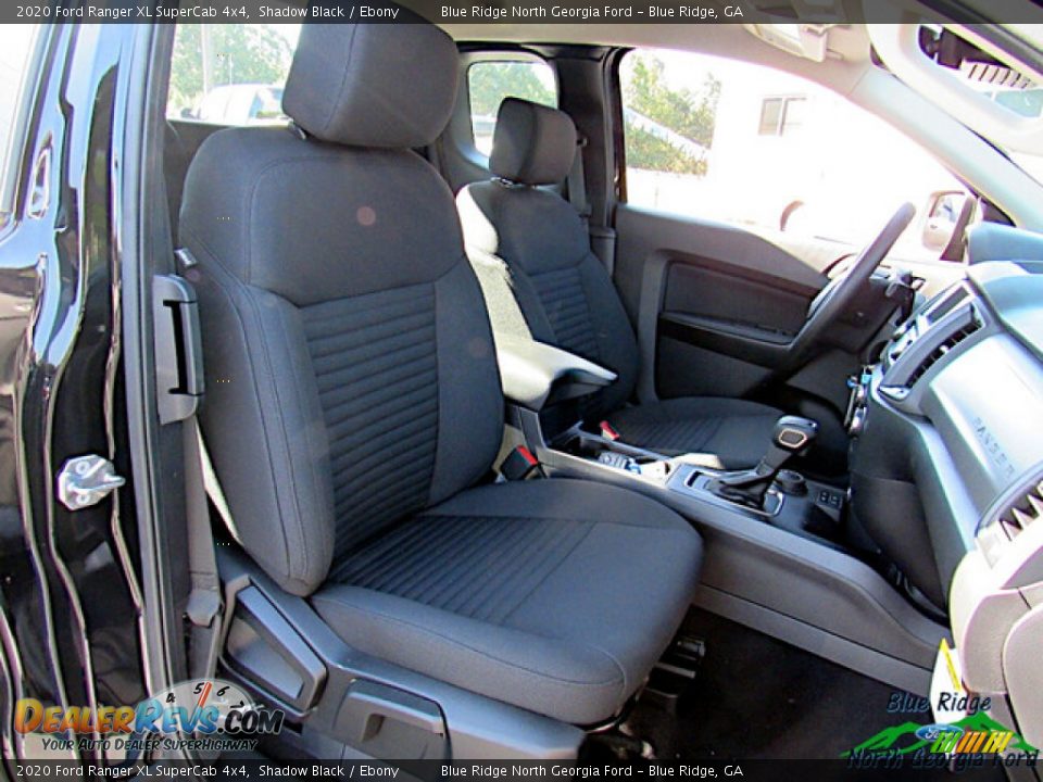 2020 Ford Ranger XL SuperCab 4x4 Shadow Black / Ebony Photo #12