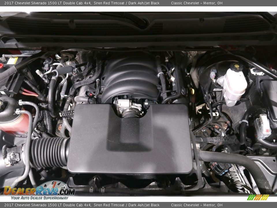 2017 Chevrolet Silverado 1500 LT Double Cab 4x4 Siren Red Tintcoat / Dark Ash/Jet Black Photo #22