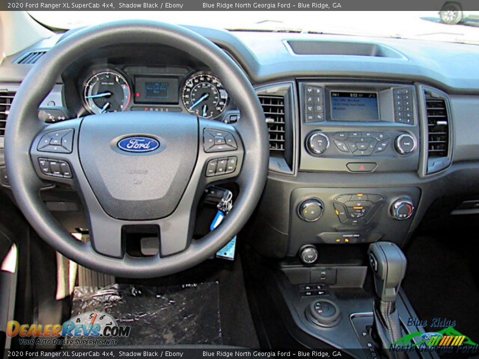 2020 Ford Ranger XL SuperCab 4x4 Shadow Black / Ebony Photo #16