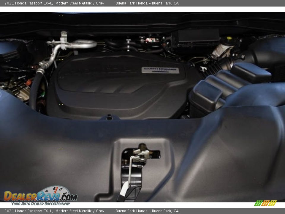 2021 Honda Passport EX-L 3.5 Liter SOHC 24-Valve i-VTEC V6 Engine Photo #9