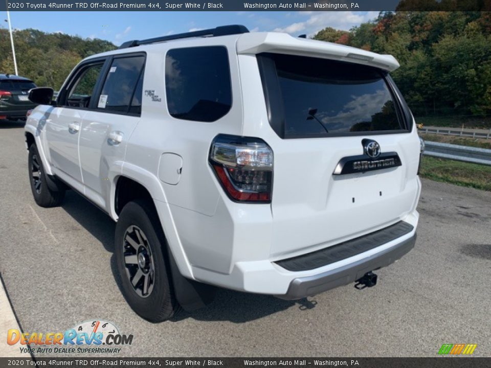 2020 Toyota 4Runner TRD Off-Road Premium 4x4 Super White / Black Photo #2