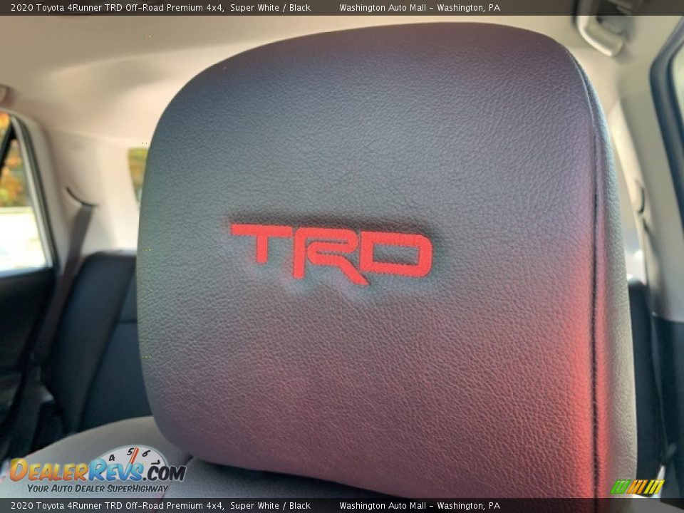 2020 Toyota 4Runner TRD Off-Road Premium 4x4 Super White / Black Photo #8