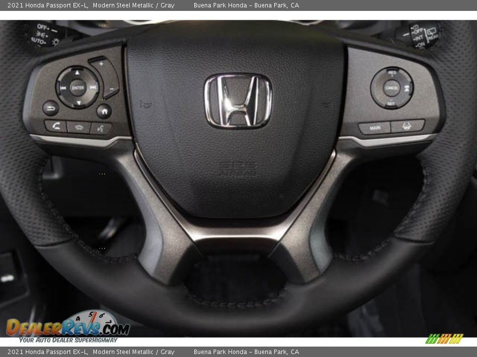 2021 Honda Passport EX-L Steering Wheel Photo #19