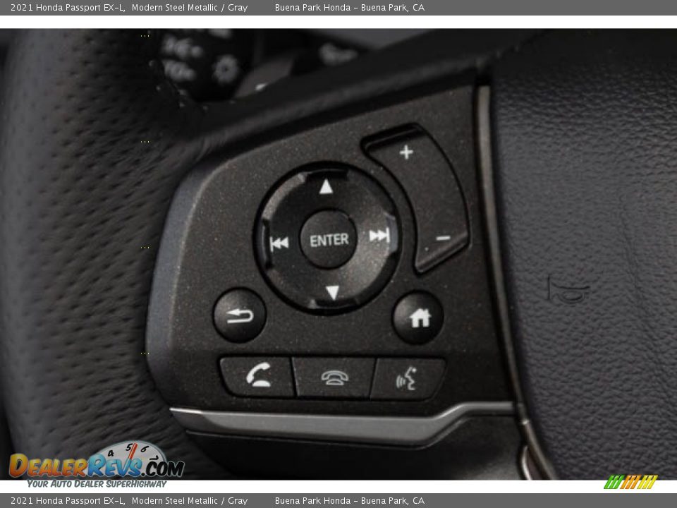 2021 Honda Passport EX-L Steering Wheel Photo #20