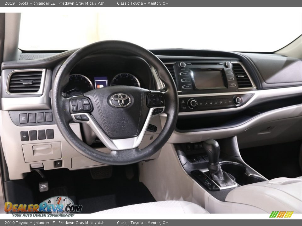 2019 Toyota Highlander LE Predawn Gray Mica / Ash Photo #6