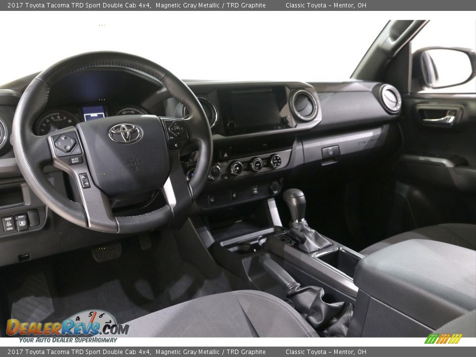 2017 Toyota Tacoma TRD Sport Double Cab 4x4 Magnetic Gray Metallic / TRD Graphite Photo #7