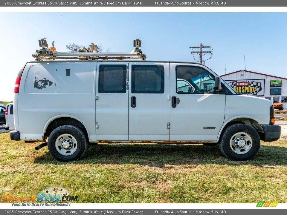 2005 Chevrolet Express 3500 Cargo Van Summit White / Medium Dark Pewter Photo #3