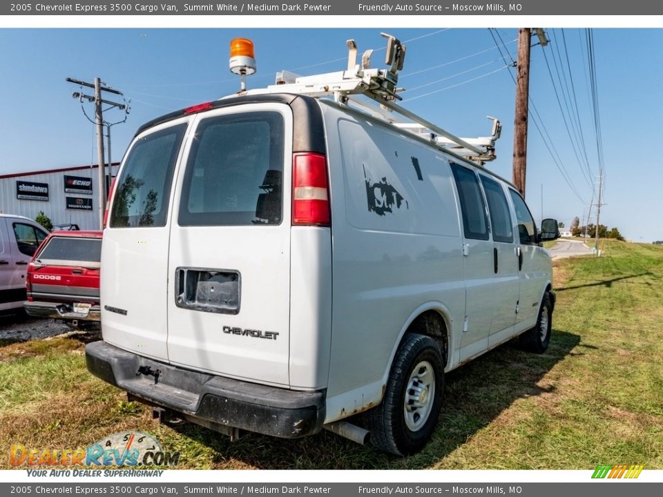 2005 Chevrolet Express 3500 Cargo Van Summit White / Medium Dark Pewter Photo #4