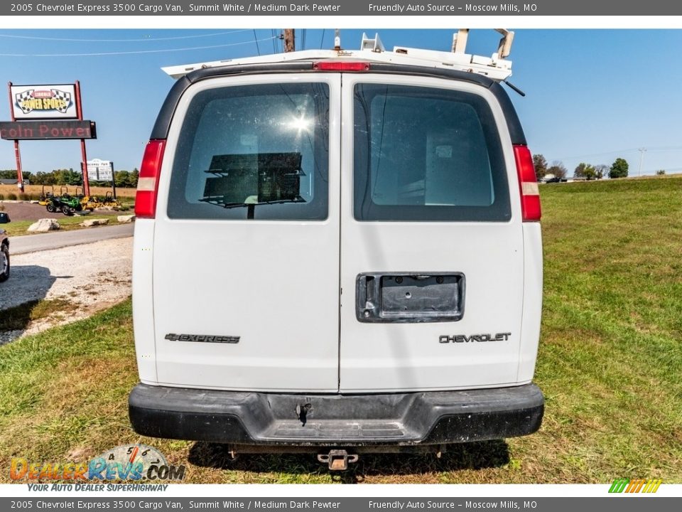 2005 Chevrolet Express 3500 Cargo Van Summit White / Medium Dark Pewter Photo #5