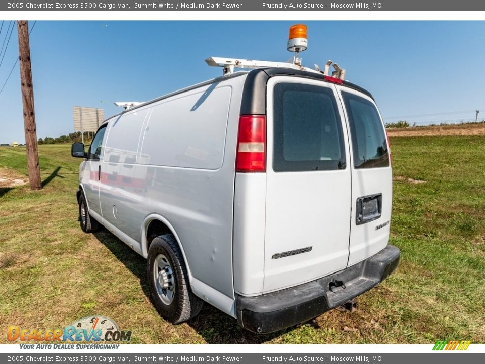 2005 Chevrolet Express 3500 Cargo Van Summit White / Medium Dark Pewter Photo #6