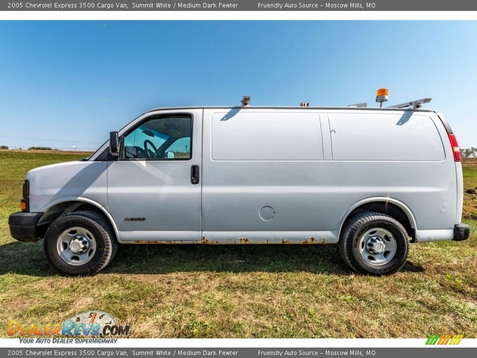 2005 Chevrolet Express 3500 Cargo Van Summit White / Medium Dark Pewter Photo #7