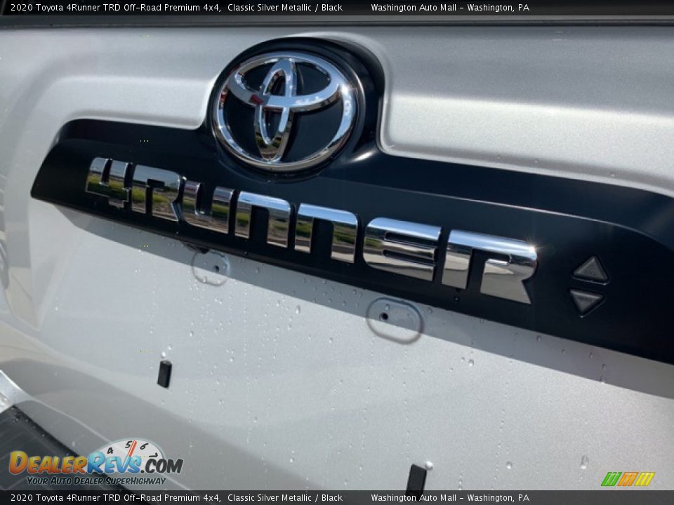 2020 Toyota 4Runner TRD Off-Road Premium 4x4 Classic Silver Metallic / Black Photo #24