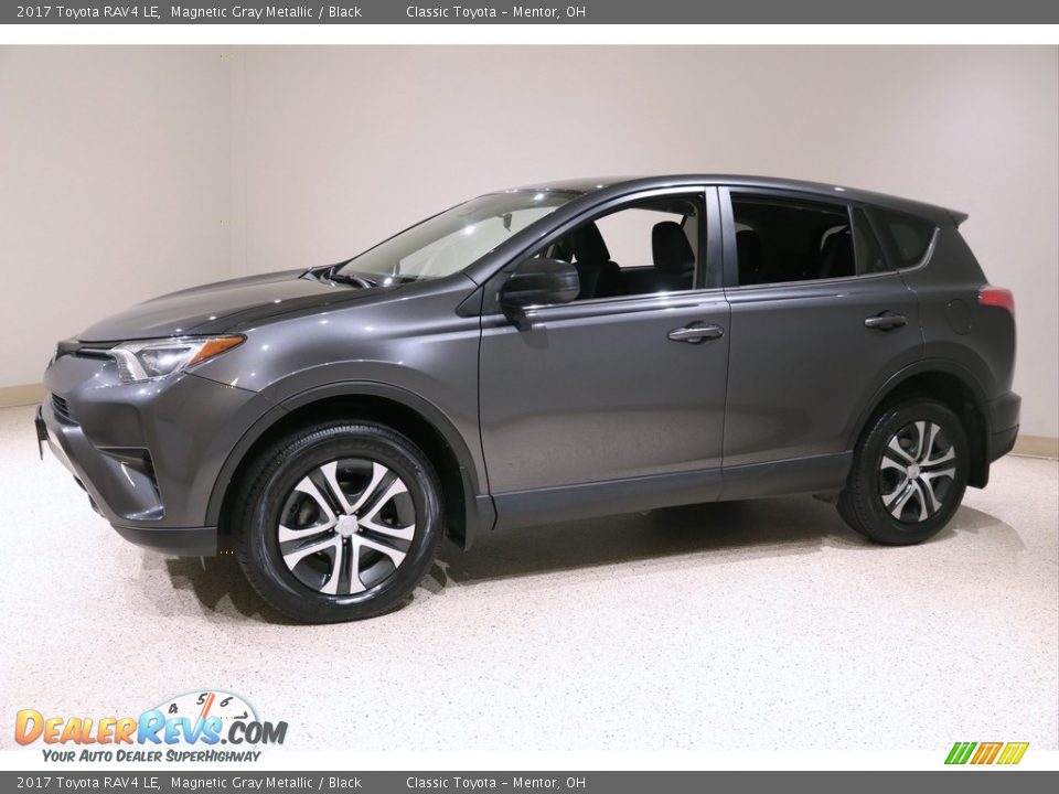 2017 Toyota RAV4 LE Magnetic Gray Metallic / Black Photo #3