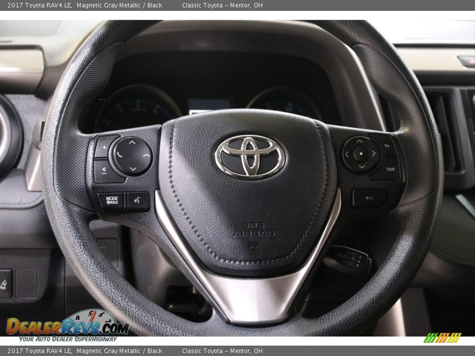 2017 Toyota RAV4 LE Magnetic Gray Metallic / Black Photo #7